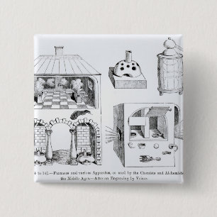 Badge Carré 5 Cm Fours et divers appareil