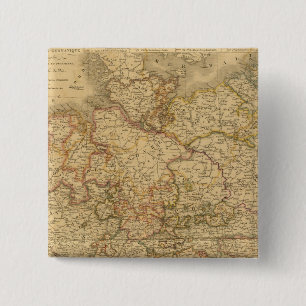 Badge Carré 5 Cm France 23