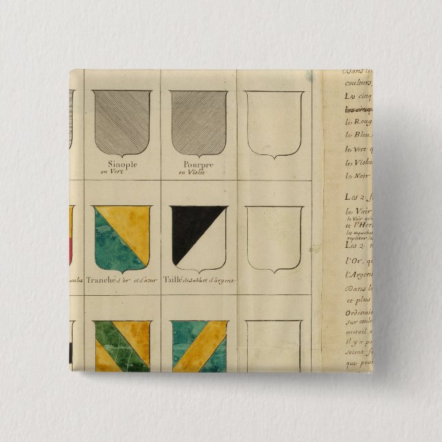 Badge Carré 5 Cm France 28 (Devant)