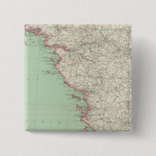 Badge Carré 5 Cm France 9