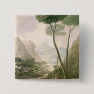 Badge Carré 5 Cm Francisco Jose de Goya y Lucientes   l'automne ou