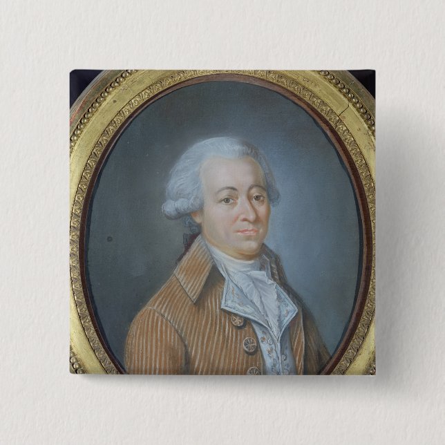 Badge Carré 5 Cm Francois Buzot 1792 (Devant)