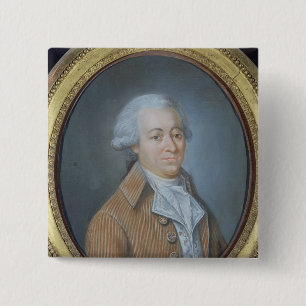 Badge Carré 5 Cm Francois Buzot 1792