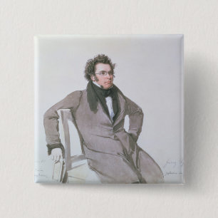 Badge Carré 5 Cm Franz Schubert, 1825