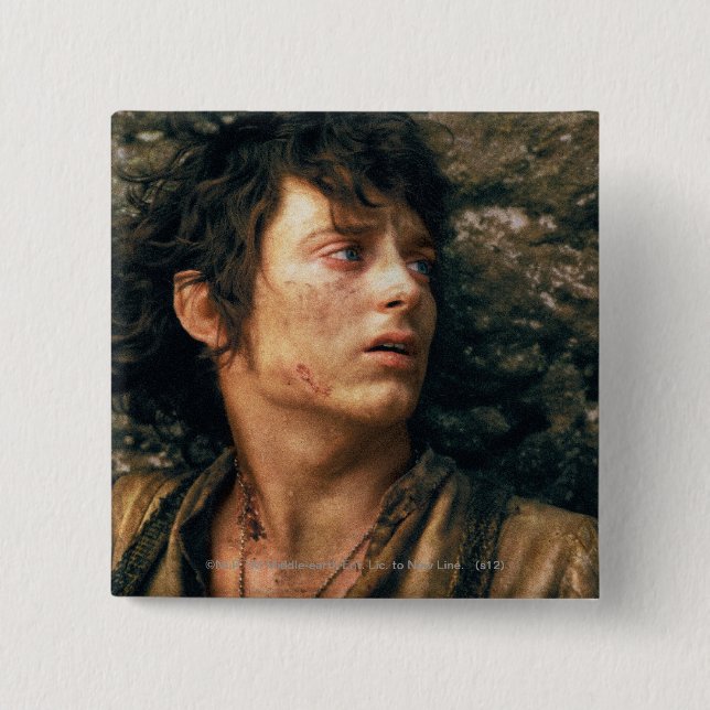Badge Carré 5 Cm FRODO™ dans Despair (Devant)