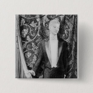Badge Carré 5 Cm Frontispice 'à l'image de Gray dorien