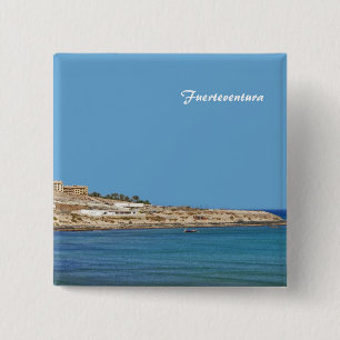 Badge Carré 5 Cm Fuerteventura