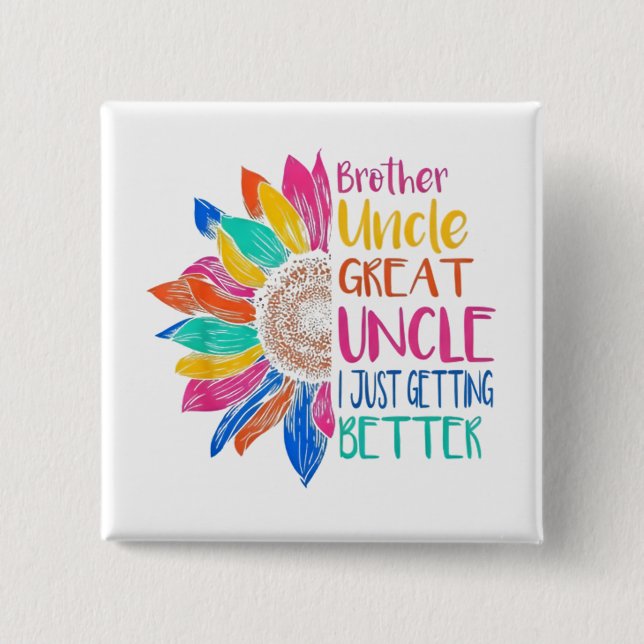 Badge Carré 5 Cm funny quotes humor dad jokes (Devant)