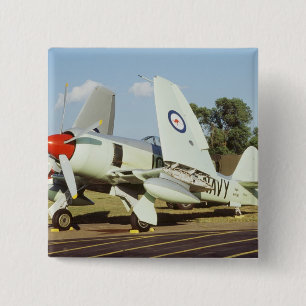 Badge Carré 5 Cm Fureur de mer de colporteur chez CAF, aile du