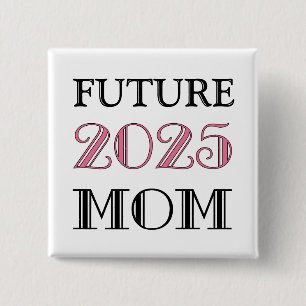 Badge Carré 5 Cm Future Mom 2025