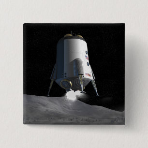 Badge Carré 5 Cm Futures missions d'exploration spatiale 12