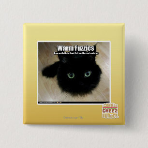 Badge Carré 5 Cm Fuzzies chaud
