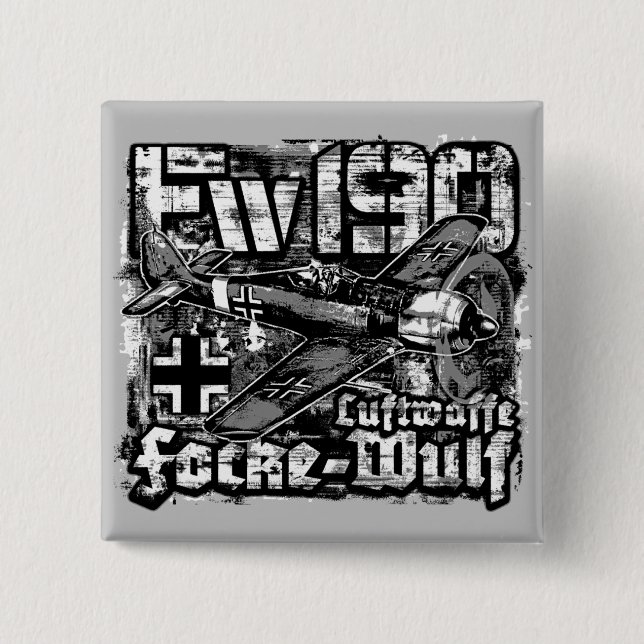 Badge Carré 5 Cm Fw 190 (Devant)