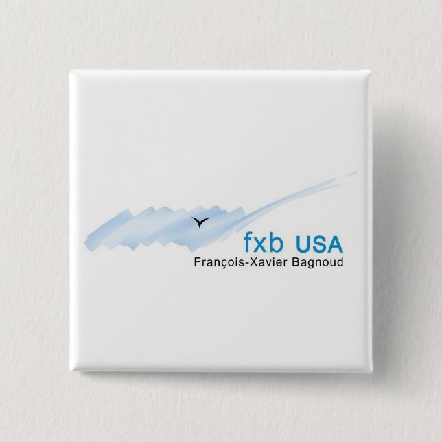 Badge Carré 5 Cm fxb_usa_logo (Devant)