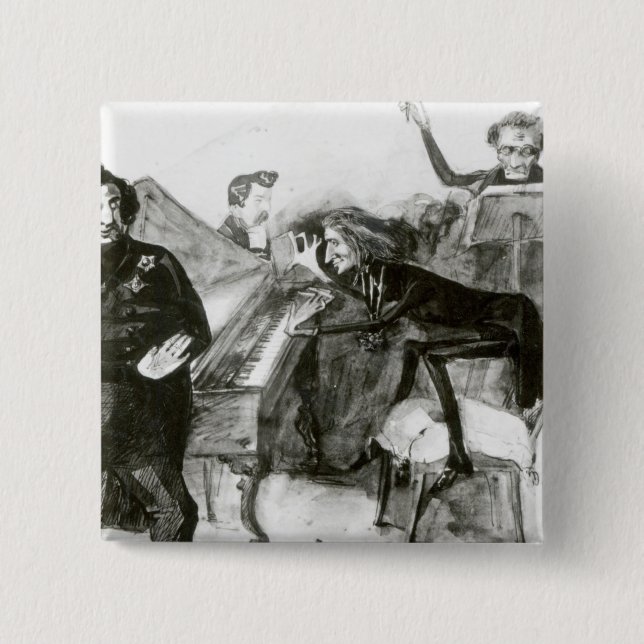 Badge Carré 5 Cm Galop Chromatique (Devant)