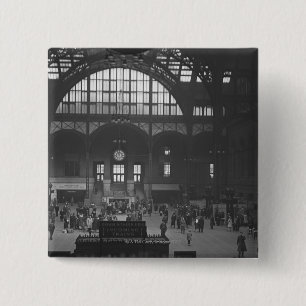 Badge Carré 5 Cm Gare