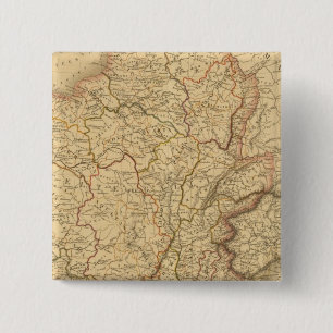 Badge Carré 5 Cm Gaule