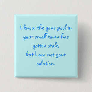 Badge Carré 5 Cm Gène Pool FLAIR