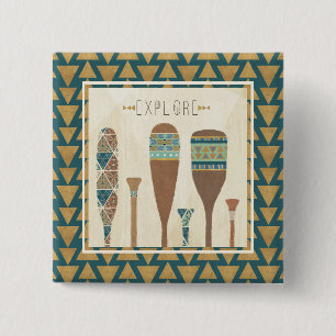 Badge Carré 5 Cm Geo extérieur VII   les explorent