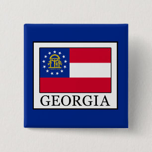 Badge Carré 5 Cm Géorgie