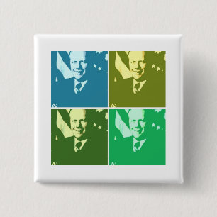Badge Carré 5 Cm Gerald Ford