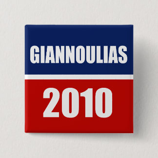 BADGE CARRÉ 5 CM GIANNOULIAS 2010