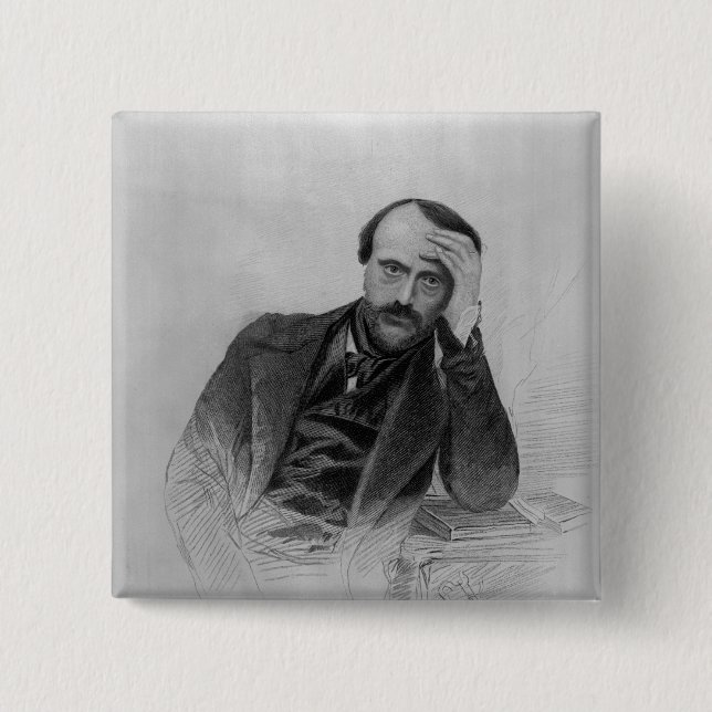 Badge Carré 5 Cm Giuseppe Mazzini (Devant)