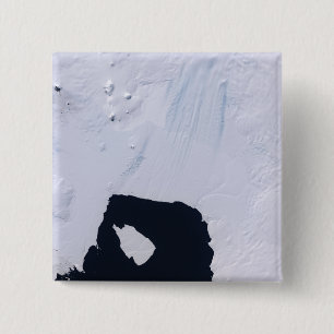 Badge Carré 5 Cm Glacier de Pine Island