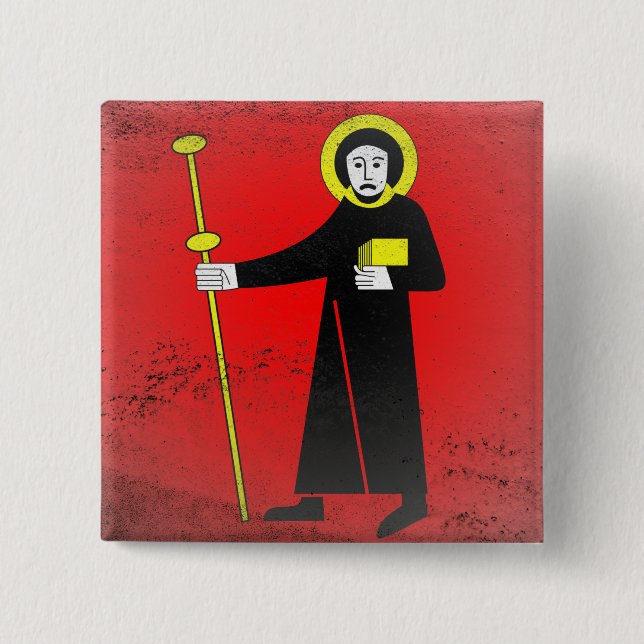 Badge Carré 5 Cm Glarus (Devant)