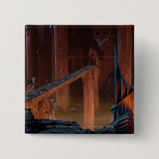 Badge Carré 5 Cm Gorgoroth (Devant)