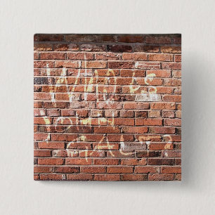 Badge Carré 5 Cm Goupille carrée de John Galt