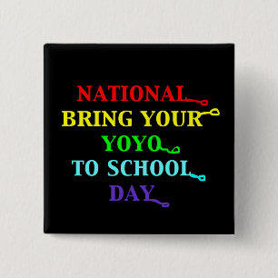 Badge Carré 5 Cm goupille de nbyytsd