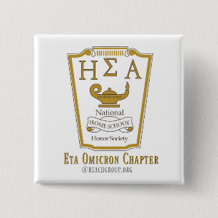Badge Carré 5 Cm Goupille nationale de société d'honneur de