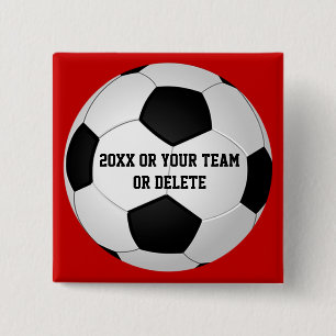 Badge Carré 5 Cm GOUPILLES bon marché personnalisées de bouton de