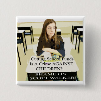 BADGE CARRÉ 5 CM GOUVERNEURS DE THÉ DE RAPPEL