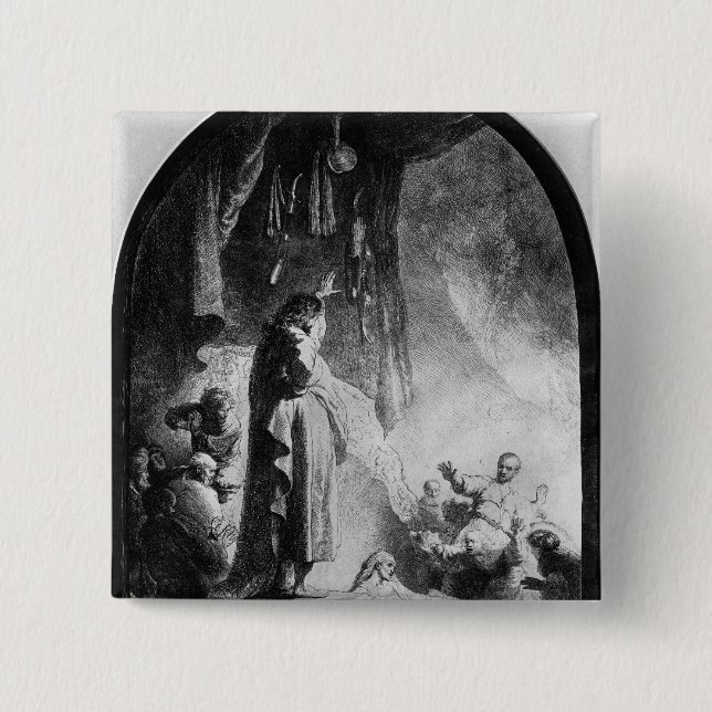 Badge Carré 5 Cm Grand augmenter de Lazarre (Devant)
