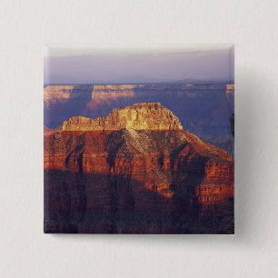 Badge Carré 5 Cm Grand Canyon National Park, Arizona, États-Unis.