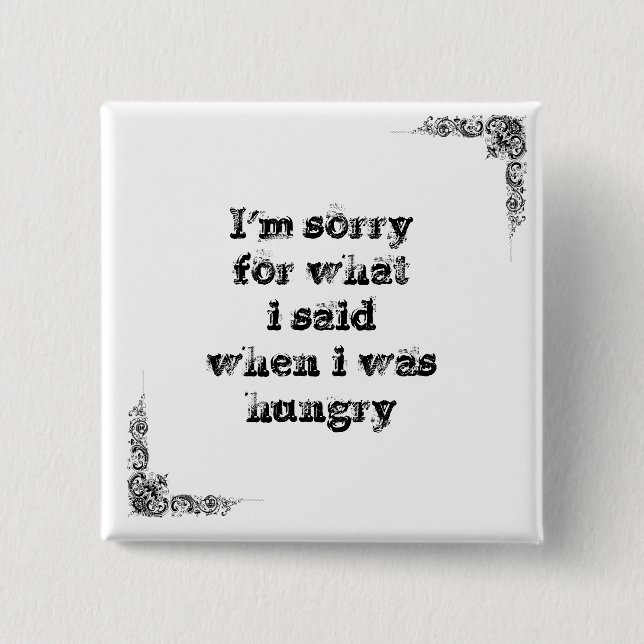 Badge Carré 5 Cm Grande phrase simple fraîche de tao de philosophie (Devant)