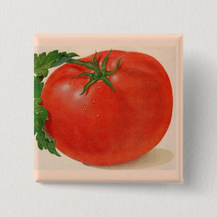 Badge Carré 5 Cm grande tomate juteuse BIG