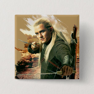 Badge Carré 5 Cm Graphique 2 de LEGOLAS GREENLEAF™