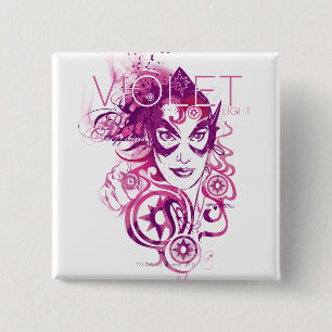 Badge Carré 5 Cm Graphique 3 de saphir d'étoile