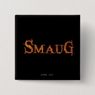 Badge Carré 5 Cm Graphique de nom SMAUG™