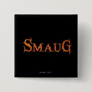 Badge Carré 5 Cm Graphique nommé de SMAUG™