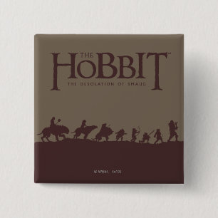 Badge Carré 5 Cm Graphique Orcs