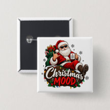 Graphisme de cadeau de Noël amusant de Noël Santa