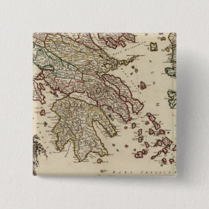 Badge Carré 5 Cm Grèce 15