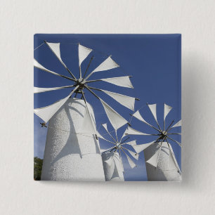 Badge Carré 5 Cm GRÈCE, CRÈTE, province d'Iraklio, Ano Kera :2