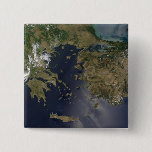 Badge Carré 5 Cm Grèce et Turquie