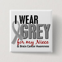 Gris d'usage du CANCER DU CERVEAU I pour ma nièce