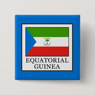 Badge Carré 5 Cm Guinée équatoriale